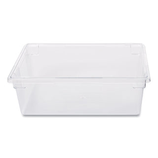 Rubbermaid® Commercial Food/Tote Boxes, 12.5 gal, 26 x 18 x 9, Clear, Plastic (3300-16CL)