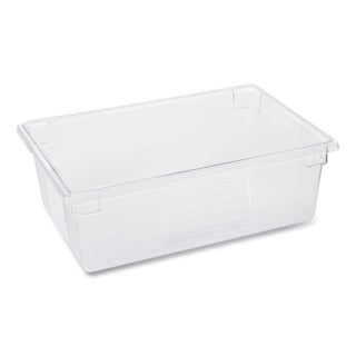 Rubbermaid® Commercial Food/Tote Boxes, 12.5 gal, 26 x 18 x 9, Clear, Plastic (3300-16CL)