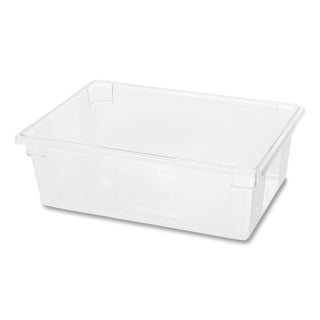 Rubbermaid® Commercial Food/Tote Boxes, 12.5 gal, 26 x 18 x 9, Clear, Plastic (3300-16CL)