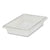 Rubbermaid® Commercial Food/Tote Boxes, 5 gal, 12 x 18 x 9, Clear, Plastic (3304CL)