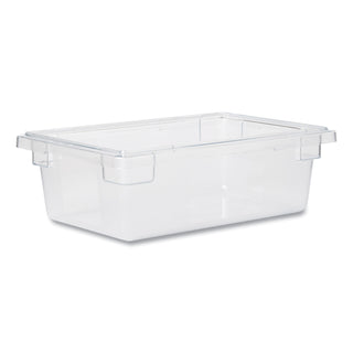Rubbermaid® Commercial Food/Tote Boxes, 3.5 gal, 18 x 12 x 6, Clear, Plastic (RCP3309CLE) (3309CL)