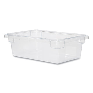 Rubbermaid® Commercial Food/Tote Boxes, 3.5 gal, 18 x 12 x 6, Clear, Plastic (RCP3309CLE) (3309CL)