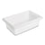 Rubbermaid® Commercial Food/Tote Boxes, 3.5 gal, 18 x 12 x 6, White, Plastic (3509WH)