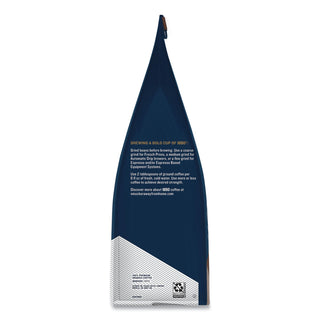 1850 1850 Black Gold Dark Roast Ground Coffee Whole Bean, Arabica, Black Gold, Dark Cocoa, Dark, 12 oz, 1 (FOLSMU21522) (FOL21522)