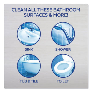 LYSOL® Brand Bathroom Cleaner Spray, Spray, 32 fl oz (1 quart), Fresh Scent, Clear (RAC02699)