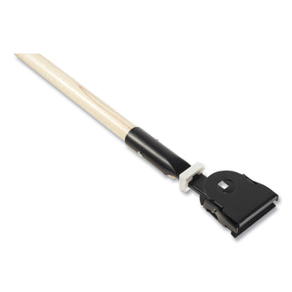 Rubbermaid® Commercial Snap-On Hardwood Dust Mop Handle, 1.5" dia x 60", Natural (M116RUB)