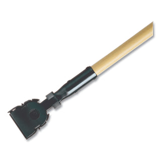 Rubbermaid® Commercial Snap-On Hardwood Dust Mop Handle, 1.5" dia x 60", Natural (M116RUB)