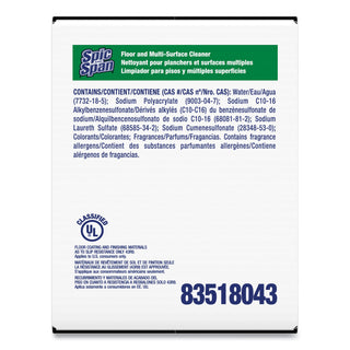 Spic and Span® Professional Floor & Multi-Surface Cleaner, Concentrate, 3 oz. Packet, 45/Case (02011PG)