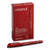 Universal® Pen-Style Permanent Marker, Fine Bullet Tip, Red, Dozen (UNV07072)