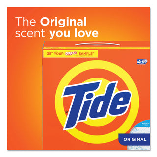 Tide® Powder Laundry Detergent, High Efficiency Compatible, Original Scent, 143 oz. Box (102 loads), 2/Case, 204 Loads Total (PGC85006CT)