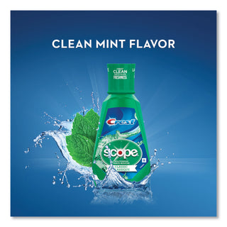 Crest® Scope Mouthwash, Mint Flavor, Liter Bottle, 6/Case (PGC95662)