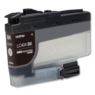Brother LC404BKS INKvestment Ink, 750 Page-Yield, Black (BRTLC404BKS)