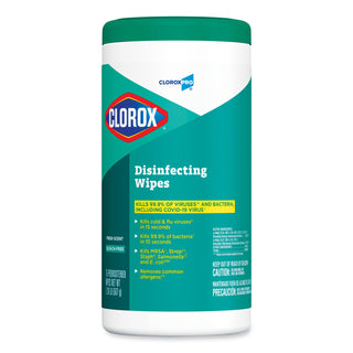 Clorox® Disinfecting Wipes, Scented, Case of 6 (COX15949CT)