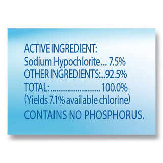 Clorox® Disinfecting Bleach, Concentrate Liquid, 42 fl oz (1.3 quart), Clear (CLO32260)