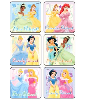 Kids Love Stickers® 90 per Pack Disney Princess Patient - New Classics Sticker 2-1/2 Inch (732892_PK)