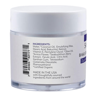 Skintensive® Bakuchiol + Retinol Dual Renewal PM Cream Facial Moisturizer 1.6 oz. Jar Unscented Cream (1267986_EA)