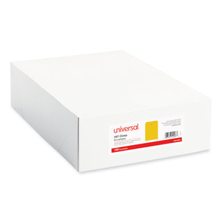 Universal® Kraft Clasp Envelope, 32 lb Bond Weight Kraft, #97, Square Flap, Clasp/Gummed Closure, 10 x 13, Brown Kraft, 100/Box (UNV44907)