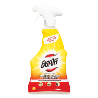 EASY-OFF® Kitchen Degreaser, Lemon Scent, 16 oz Spray Bottle, 6/Carton (RAC97024CT)