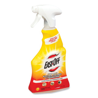 EASY-OFF® Kitchen Degreaser, Lemon Scent, 16 oz Spray Bottle, 6/Carton (RAC97024CT)