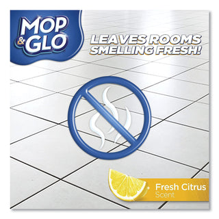 MOP & GLO® Triple Action Floor Cleaner, Fresh Citrus Scent, 32 oz Bottle (RAC89333)