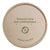 World Centric® Paper Lids for Bowls, 3.6" Diameter, Kraft, 500/Carton (WORBOLPA8K)