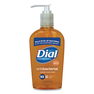 Dial® Professional Gold Antimicrobial Liquid Hand Soap, Floral Fragrance, 7.5 oz Pump Bottle (DIA84014EA) (DPR84014)