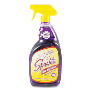 Sparkle® Glass Cleaner, 33.8oz Spray Bottle, 12/Carton (FUN20345CT)