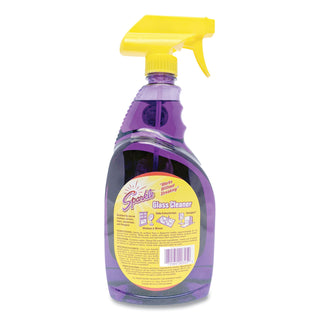 Sparkle® Glass Cleaner, 33.8oz Spray Bottle, 12/Carton (FUN20345CT)