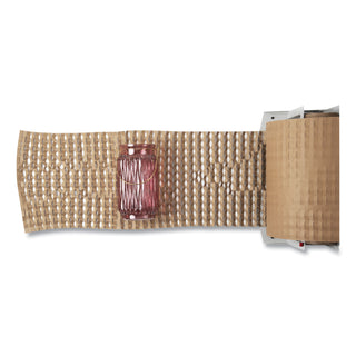 Scotch® Cushion Lock Protective Wrap Dispenser, For Up to 16" Diameter x 12" Wide Rolls, Steel, Beige (MMMPCW121000D)