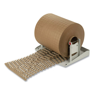 Scotch® Cushion Lock Protective Wrap Dispenser, For Up to 16" Diameter x 12" Wide Rolls, Steel, Beige (MMMPCW121000D)