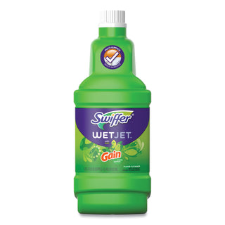 Swiffer® Wet Jet Multi-Purpose System Refill, Gain Scent, 1.25 Liter Bottle, 4/Case (PGC77809)