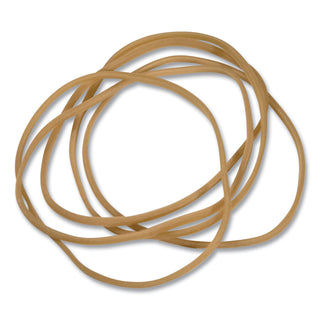 Universal® Rubber Bands, Size 18, 0.04" Gauge, Beige, 4 oz Box, 400/Pack (UNV00418)