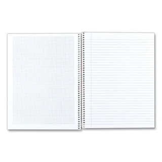 National® Engineering and Science Notebook, Quadrille Rule (10 sq/in), White Cover, (60) 11 x 8.5 Sheets (RED33610)