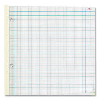National® Duplicate Laboratory Notebooks, Stitched Binding, Quadrille Rule (4 sq/in), Brown Cover, (200) 11 x 9.25 Sheets (RED43649)