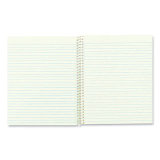 National® Single-Subject Wirebound Notebooks, Narrow Rule, Brown Paperboard Cover, (80) 8.25 x 6.88 Sheets (RED33004)