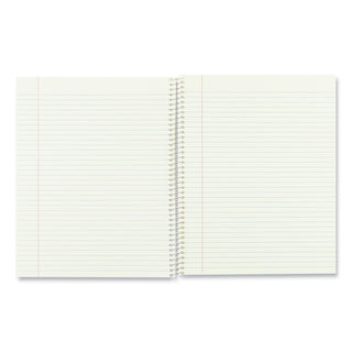 National® Single-Subject Wirebound Notebooks, Narrow Rule, Brown Paperboard Cover, (80) 10 x 8 Sheets (RED33008)