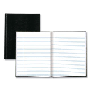 Blueline® Executive Notebook, 1-Subject, Medium/College Rule, Black Cover, (150) 9.25 x 7.25 Sheets (REDA7BLK)