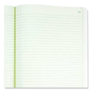 National® Chemistry Notebook, Narrow Rule, Blue Cover, (60) 9.25 x 7.5 Sheets (RED43571)