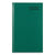 National® Emerald Series Account Book, Green Cover, 12.25 x 7.25 Sheets, 500 Sheets/Book (RED56151)