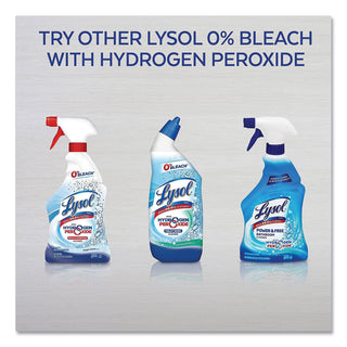 LYSOL® Brand Bathroom Cleaner with Hydrogen Peroxide, Cool Spring Breeze, 22 oz Spray Bottle (RAC85668)