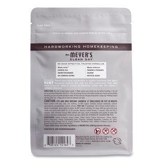 Mrs. Meyer's® Automatic Dish Detergent, Lavender, 12.7 oz Pack, 20/Pack, 6 Packs/Carton (SJN306685)