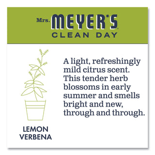 Mrs. Meyer's® Clean Day Liquid Hand Soap, Lemon, 33 oz, 6/Carton (SJN651327)