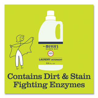 Mrs. Meyer's® Liquid Laundry Detergent, Lemon Verbena Scent, 64 oz Bottle (SJN370736EA)