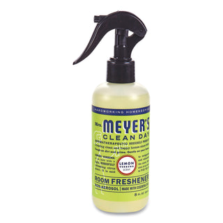 Mrs. Meyer's® Clean Day Room Freshener, Lemon Verbena, 8 oz, Non-Aerosol Spray, 6/Carton (SJN670764)