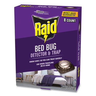 Raid® Bed Bug Detector and Trap, 17.5 oz, Aerosol, 6/Carton (SJN674798)