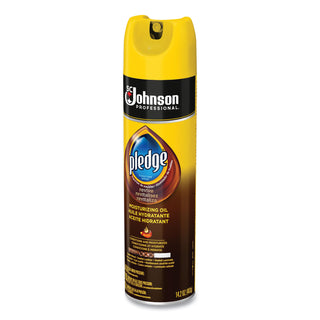 Pledge® Furniture Polish, Revive Moisturizing Oil, 14.2 oz Can (SJN697264EA)