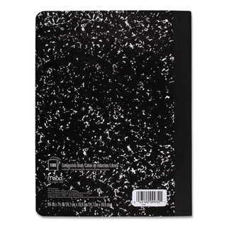 Mead® Square Deal Composition Book, Wide/Legal Rule, Black, 9.75 x 7.5, 100 Sheets, 12/Pack (MEA72936)