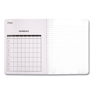 Mead® Square Deal Composition Book, Medium/College Rule, Black Cover, 9.75 x 7.5, 100 Sheets (MEA09932)