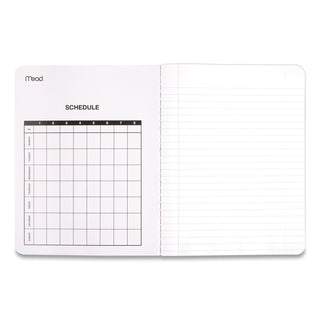Mead® Square Deal Composition Book, Wide/Legal Rule, Black, 9.75 x 7.5, 100 Sheets, 12/Pack (MEA72936)