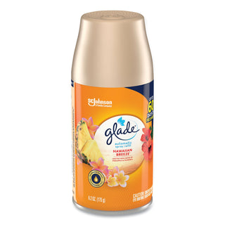 Glade® Automatic Air Freshener, Hawaiian Breeze, 6.2 oz, 6/Carton (SJN337689)